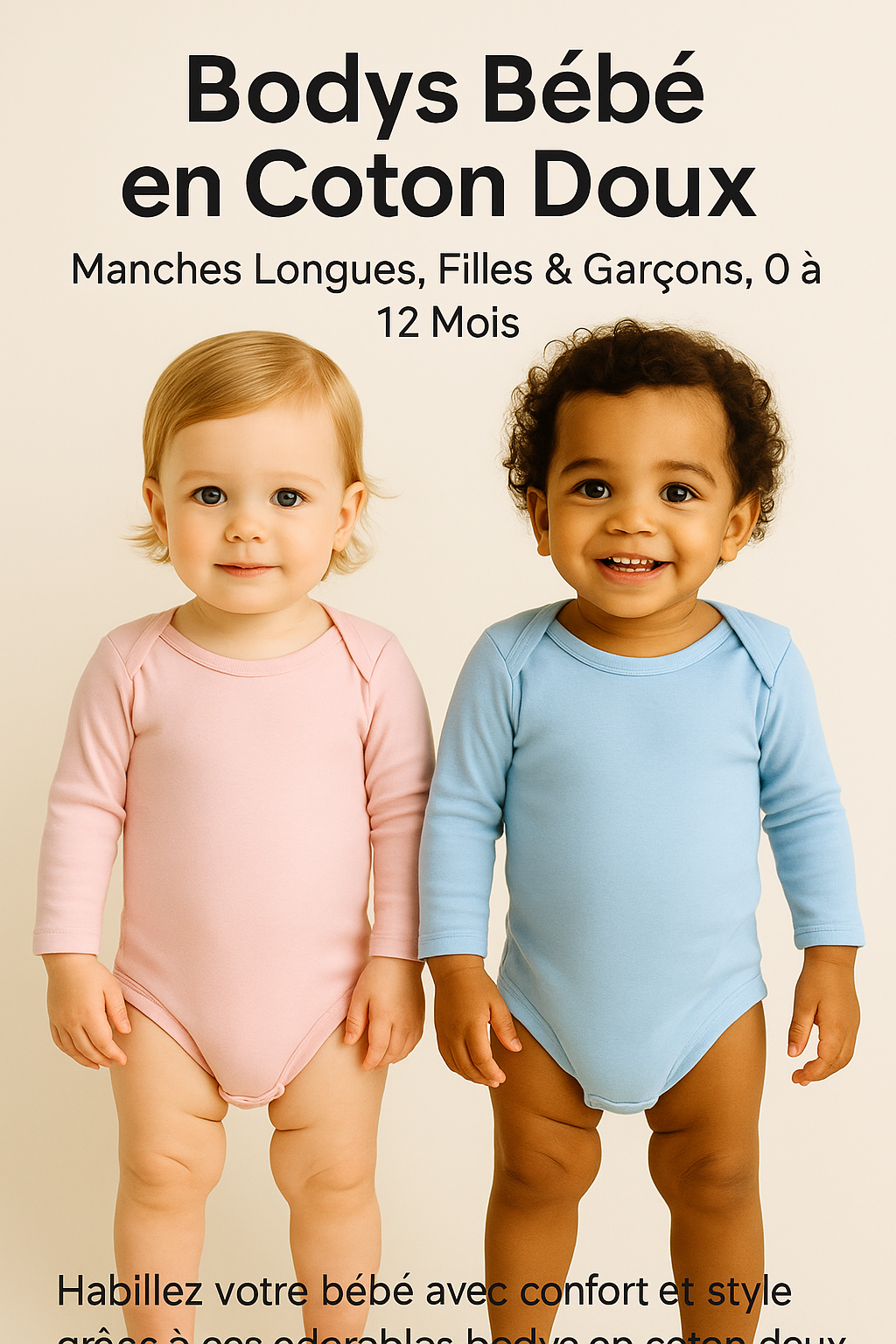 Bodies & Grenouillères Bébé – Confort et Style au Quotidien