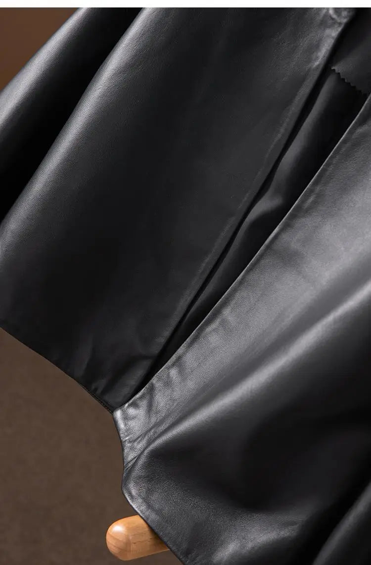 Veste Cuir Femme Courte - Blouson Simili Cuir Printemps Automne