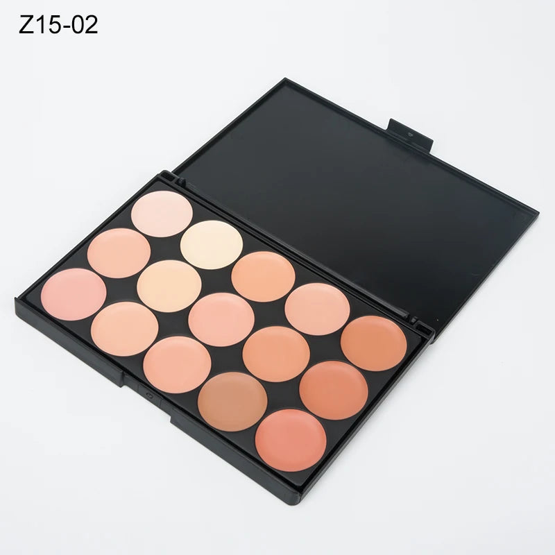 Palette Correcteur 15 Couleurs - Anticerne Camouflage Professionnel Contouring