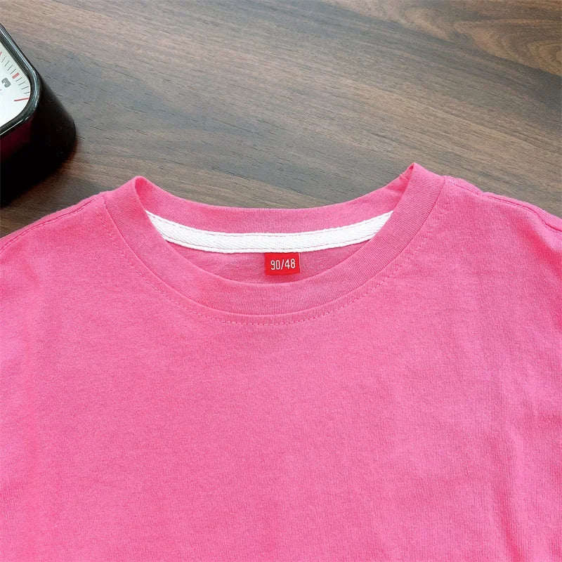 2025 T-shirt Enfant Manches Longues – Coloré & Confortable (2-8 ans)