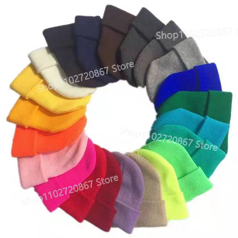 Bonnet Sprunki Enfant - Chapeau Tricoté Tendance Hiver Chaud