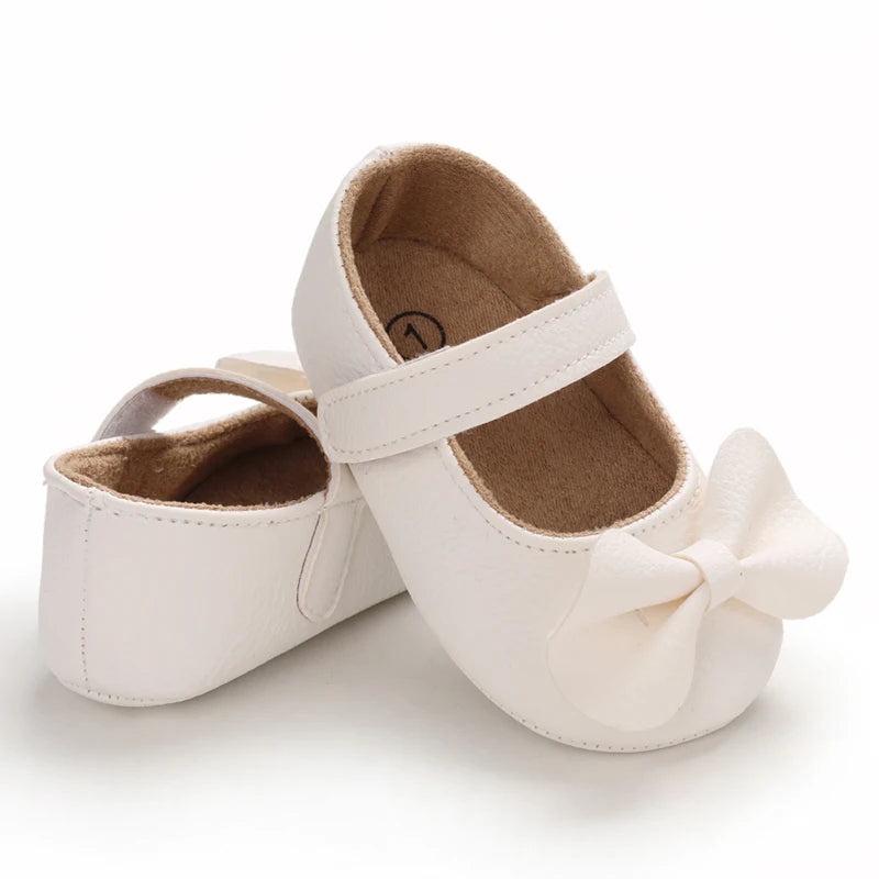 Chaussures Bébé Princesse – Souples & Antidérapantes | 0-18 mois 👶✨