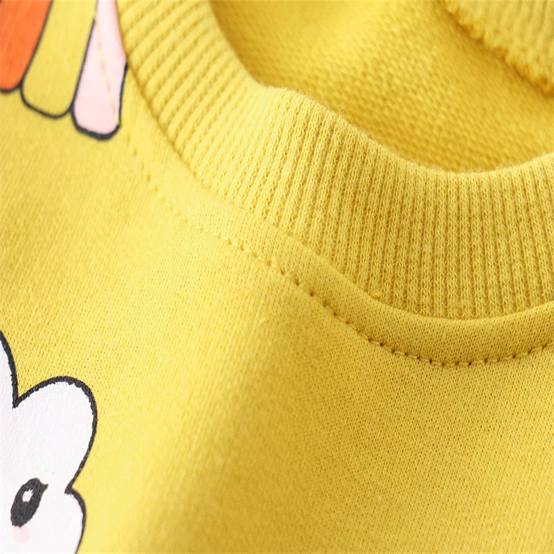 Sweat Enfant Garçon & Fille – Hiver & Printemps | Motifs Animaux et Fun | Confort & Style 2-7 Ans