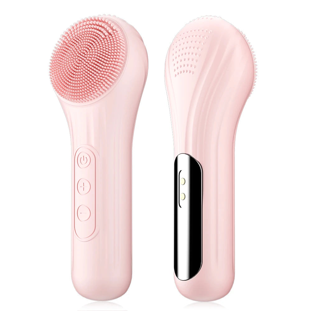 Brosse Nettoyante Faciale Sonique Rechargeable - Exfoliation et Nettoyage Profond