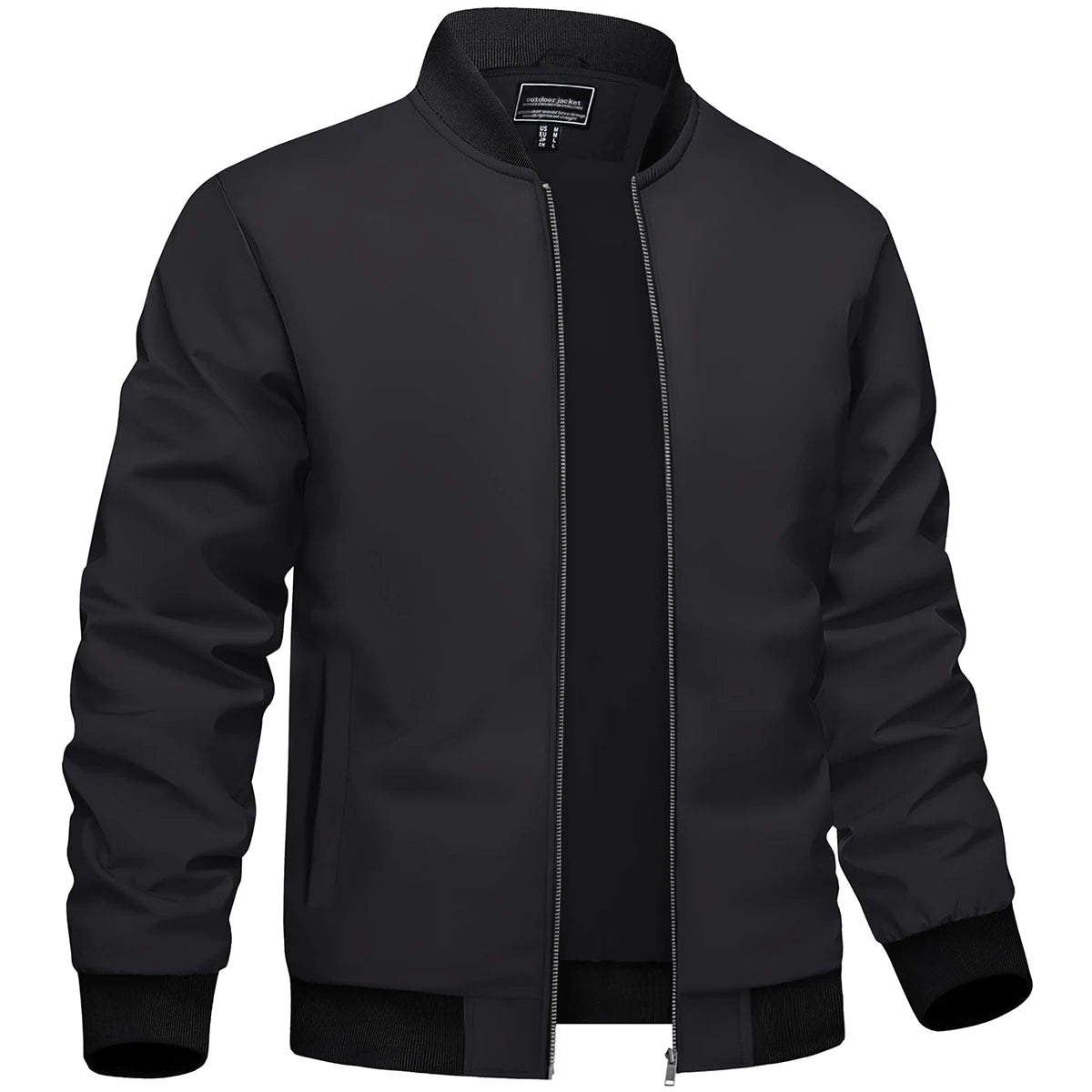 Veste Homme Bomber Légère - Coupe-Vent Imperméable Sport Outdoor