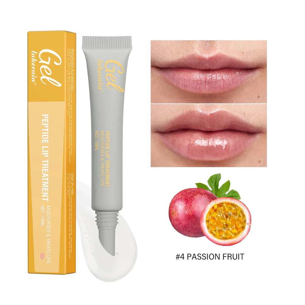 Baume Lèvres Hydratant Peptide – Gel Transparent Réparateur & Repulpant 10ml