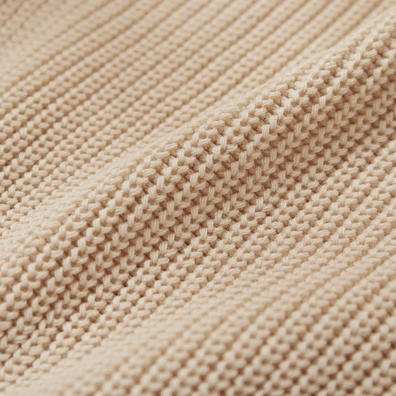 Pull Tricoté Bébé & Enfant – Automne/Hiver – Style Citrouille 🎃 Confort & Douceur