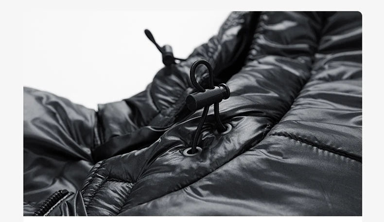 Manteau Hiver Mixte 2025 - Veste Matelassée Capuche Épaisse Streetwear