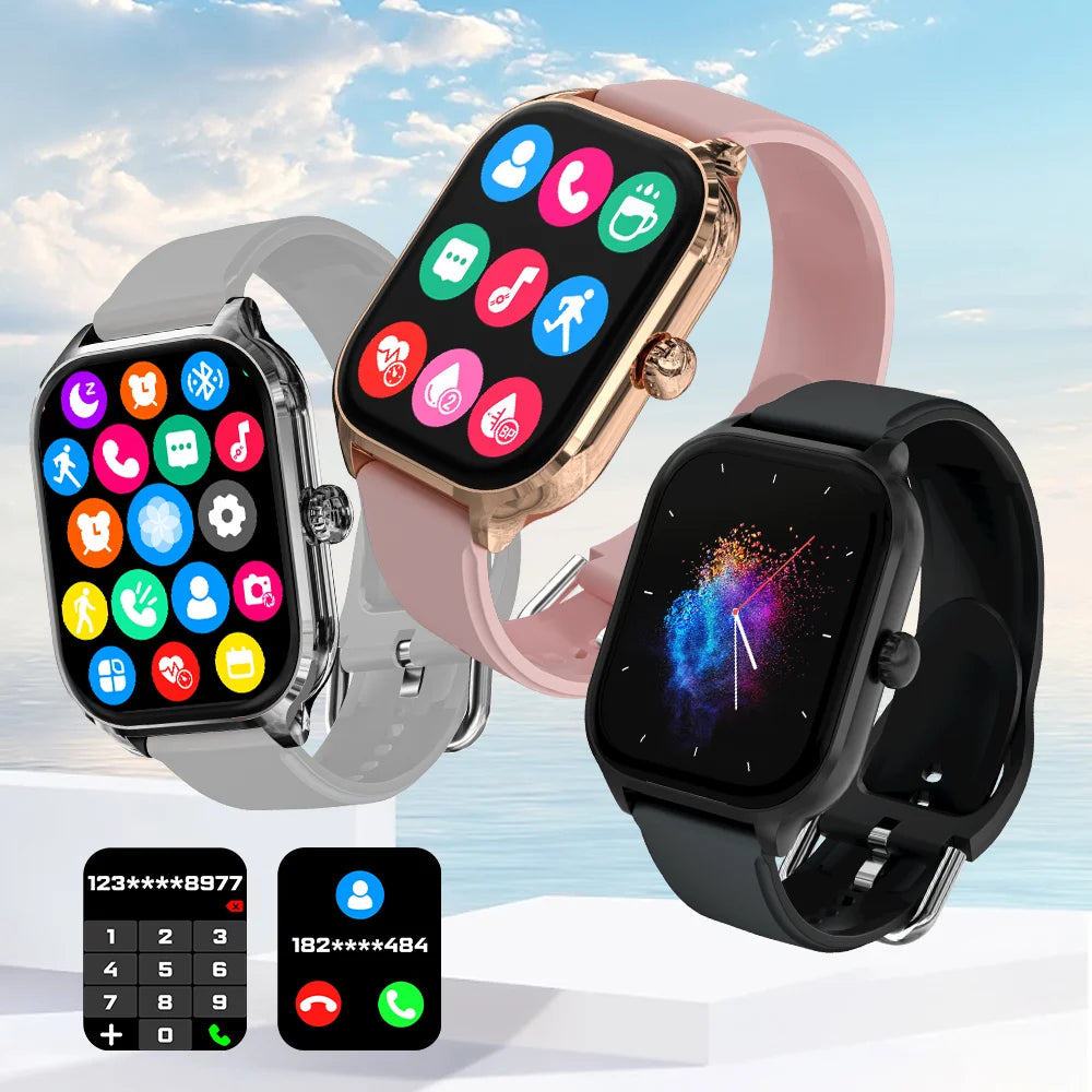 Montre Connectée LAXASFIT H9/H6 - Appels Bluetooth Suivi Santé