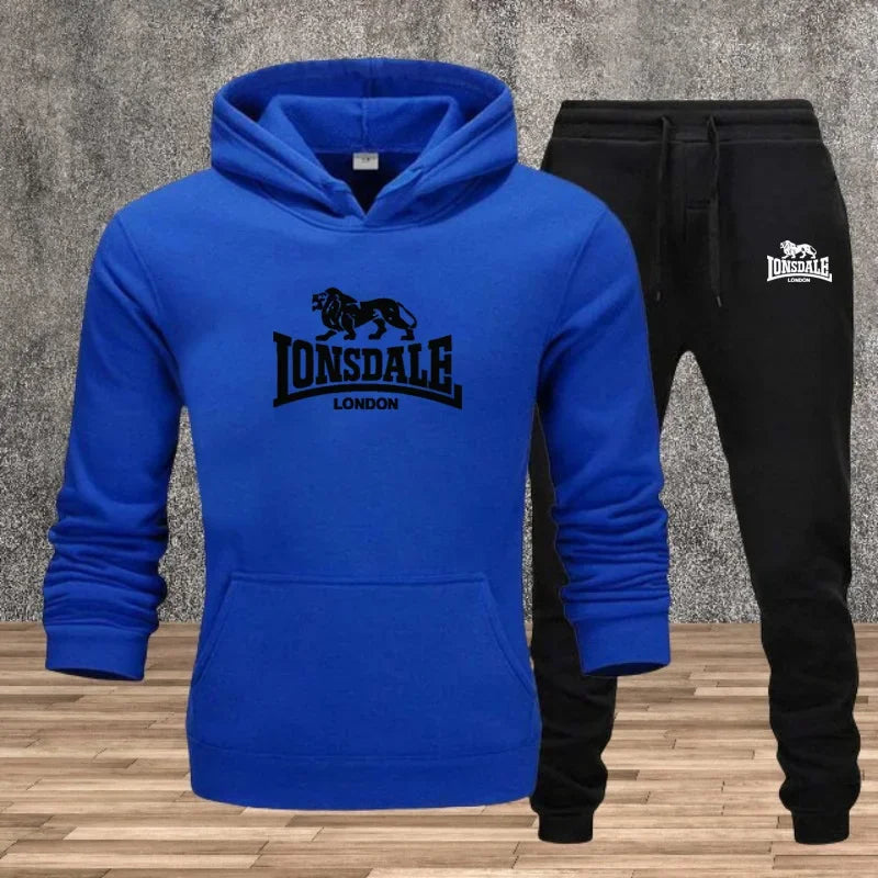 Ensemble Homme Sweat à Capuche et Pantalon - Jogging Urbain Automne Hiver 2025