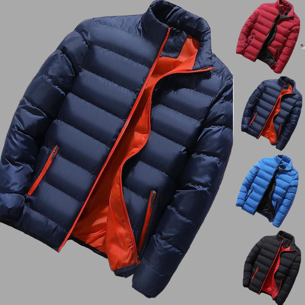 Veste Homme Hiver Matelassée - Coupe-Vent Thermique Outdoor