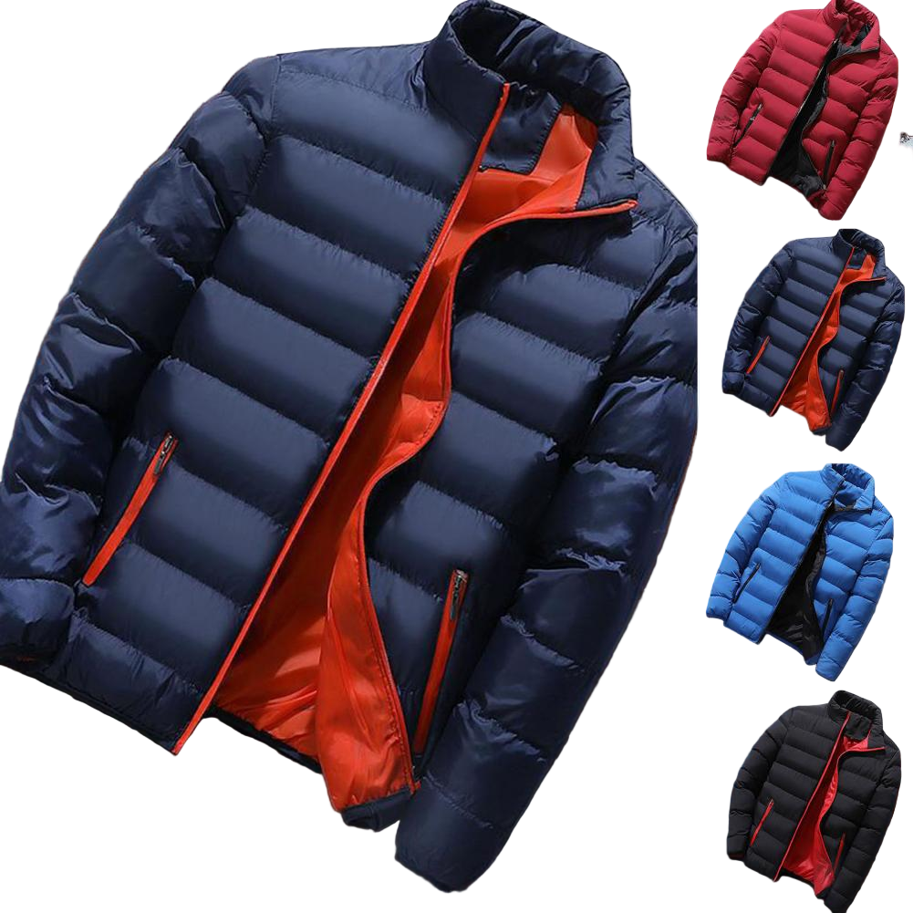 Veste Homme Hiver Matelassée - Coupe-Vent Thermique Outdoor