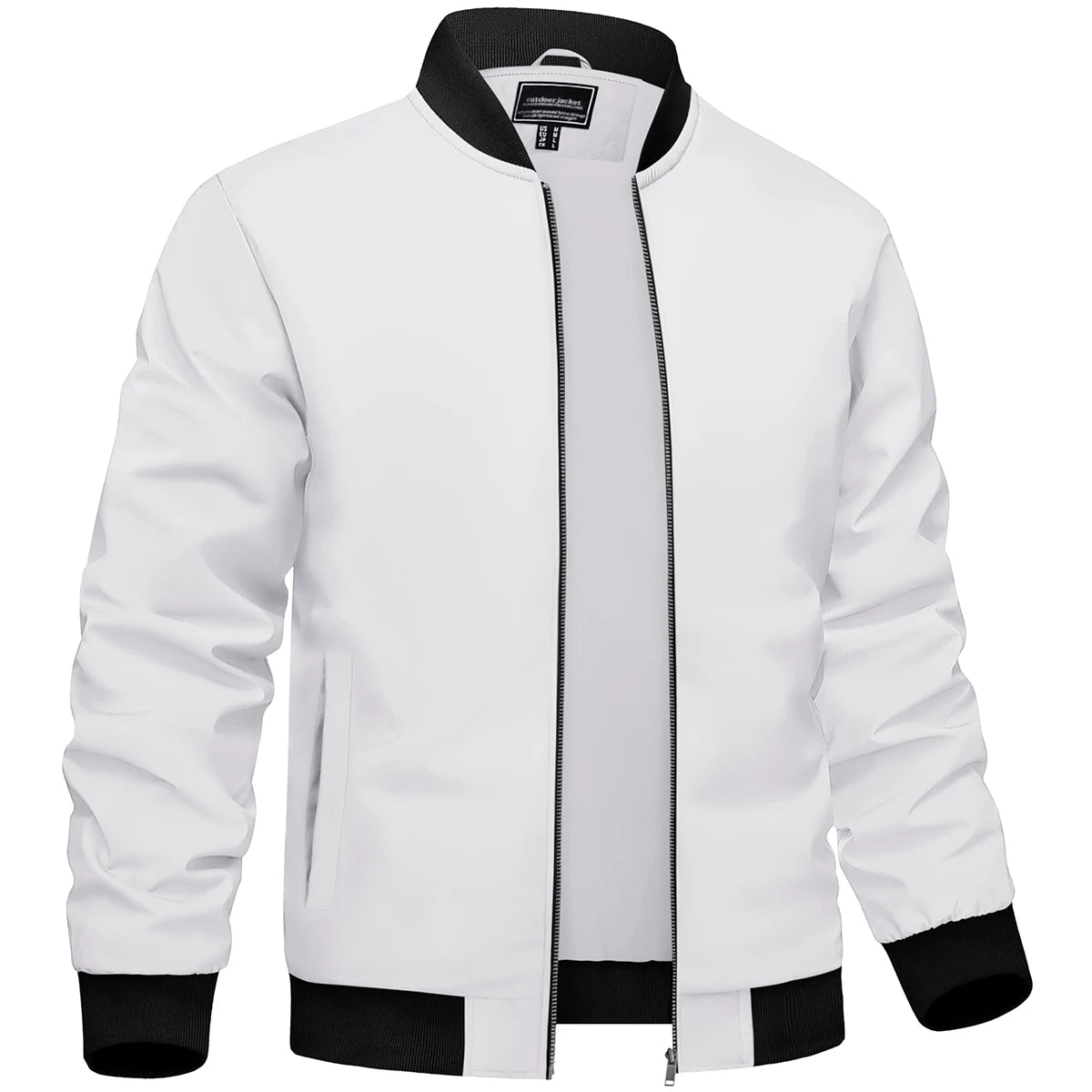 Veste Homme Bomber Légère - Coupe-Vent Imperméable Sport Outdoor