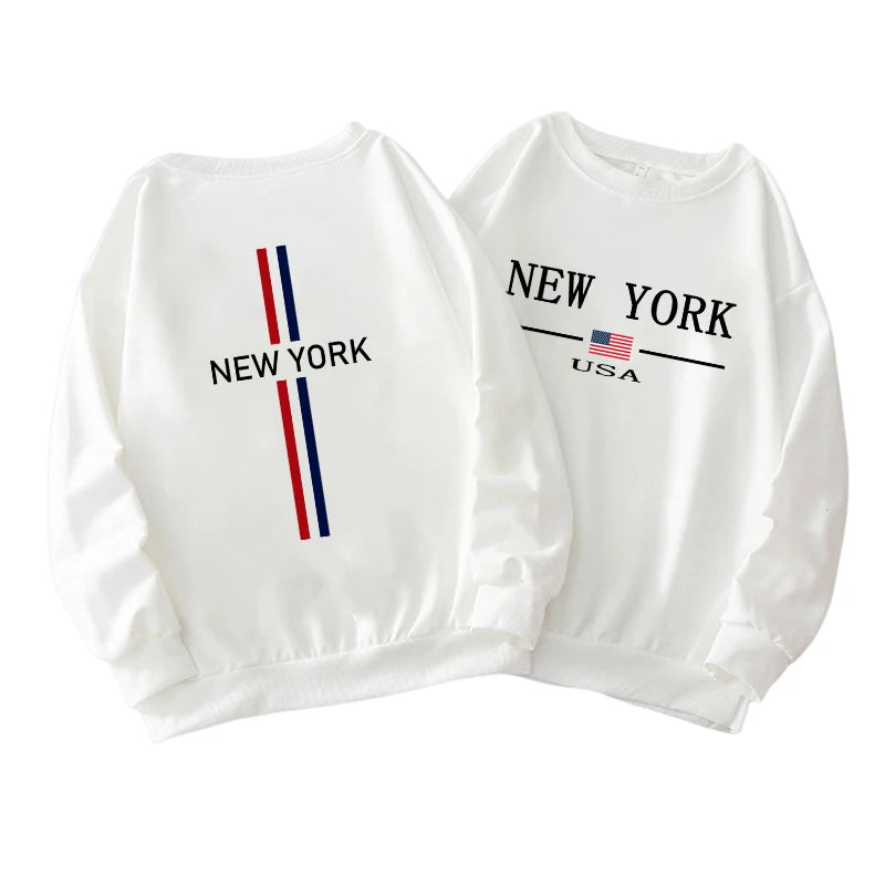 Sweat à Capuche Imprimé Homme – Printemps/Automne, Manche Longue, Streetwear Urbain