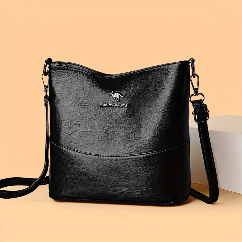 Sac à Main Femme Spacieux Chic - Cuir Souple Bandoulière Ajustable Multi-Poches