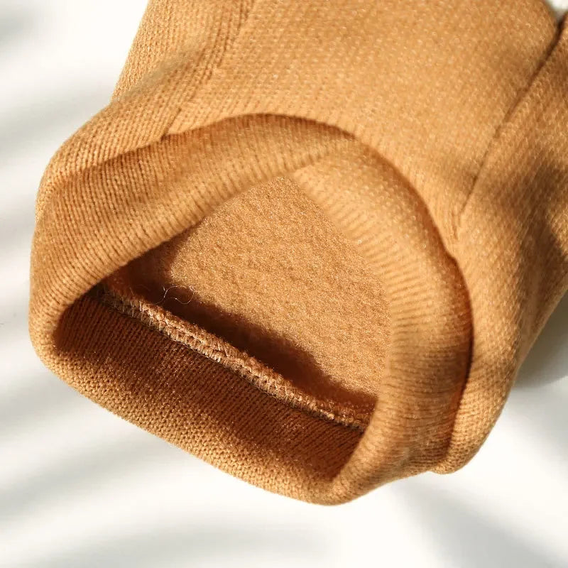 Pull pour chien chaud Vêtements d’hiver Col roulé Tricoté Chat Chiot Vêtements Costume pour petits chiens Chihuahua Tenue Pulls Gilet