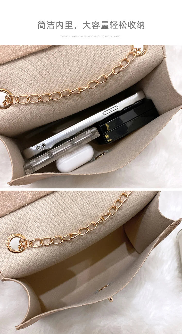 Petit Sac à Main Femme Fashion 2024 - Pochette Luxe Bandoulière Crossbody