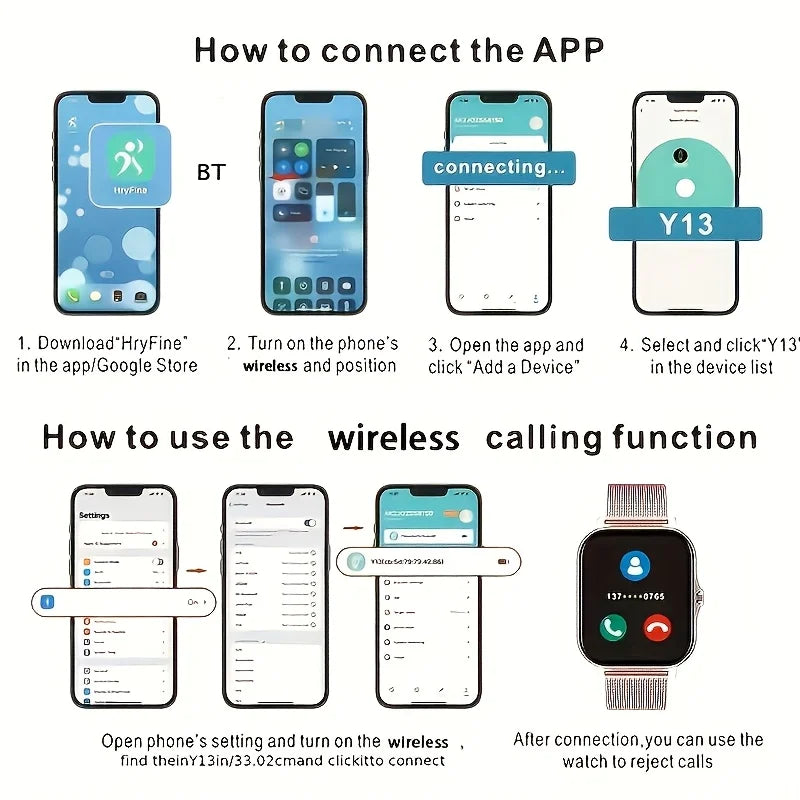 Montre Connectée 2025 Écran 1.83" - Appels Bluetooth Suivi Sport