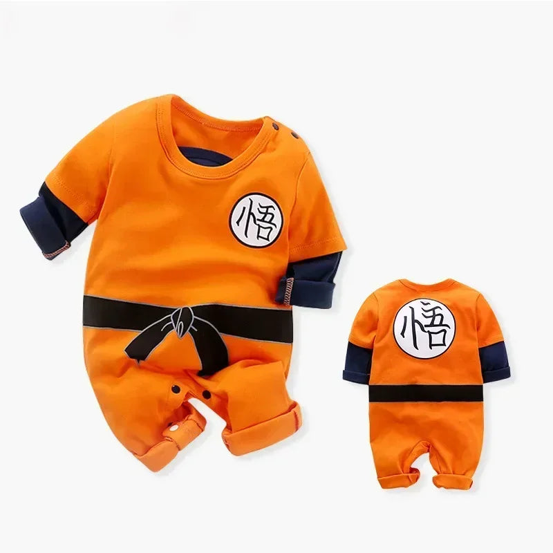 Body Bébé Dragon Ball Z – Tenue Kame Sennin – Costume Mignon 0-24 Mois