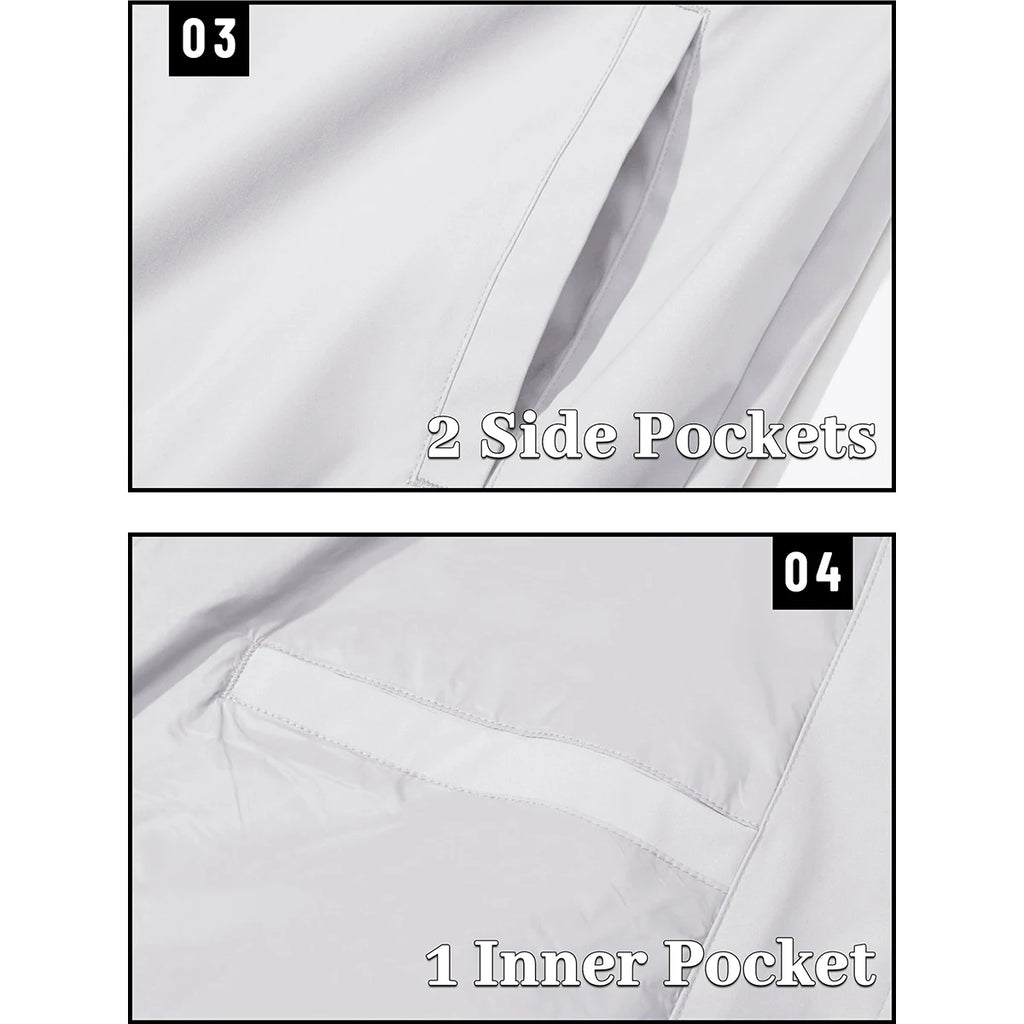 Veste Homme Bomber Légère - Coupe-Vent Imperméable Sport Outdoor