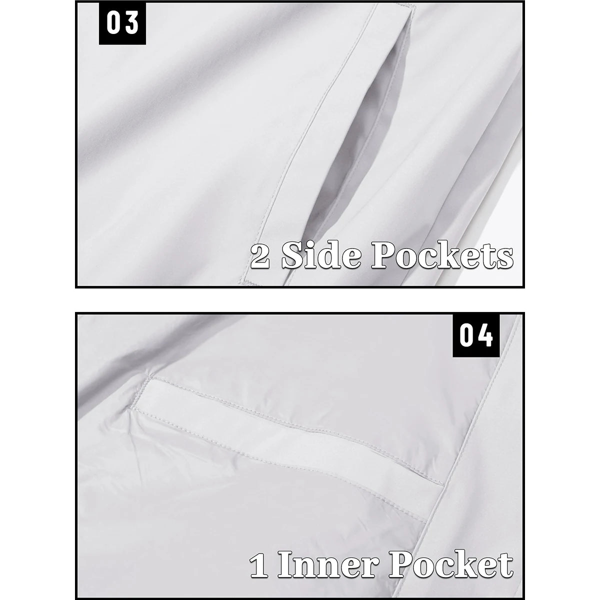 Veste Homme Bomber Légère - Coupe-Vent Imperméable Sport Outdoor