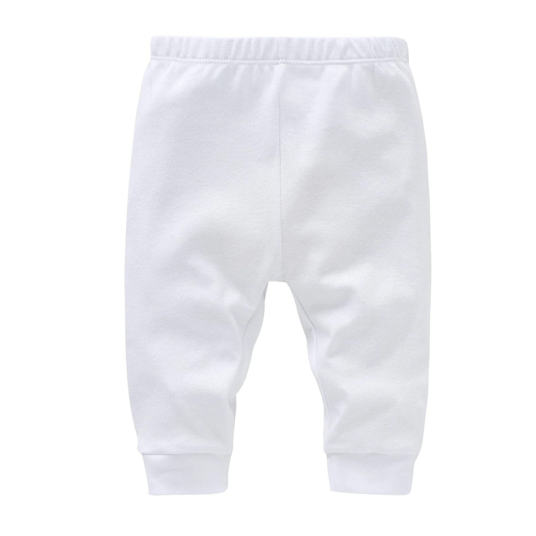 Pantalon Bébé 100% Coton 0-24 Mois - Legging Uni Garçon Fille Couleurs Variées
