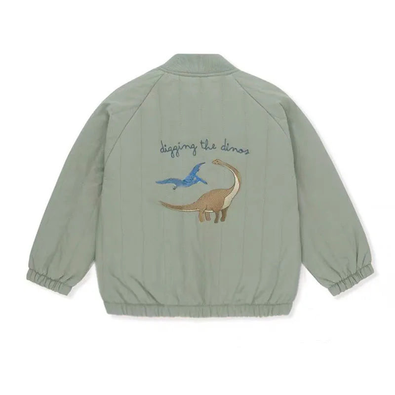 Veste Enfant Fille 1-6 Ans - Manteau Chaud Matelassé Automne Hiver