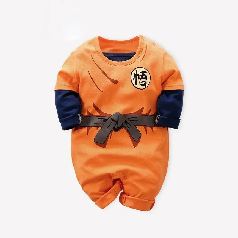 Body Bébé Dragon Ball Z – Tenue Kame Sennin – Costume Mignon 0-24 Mois