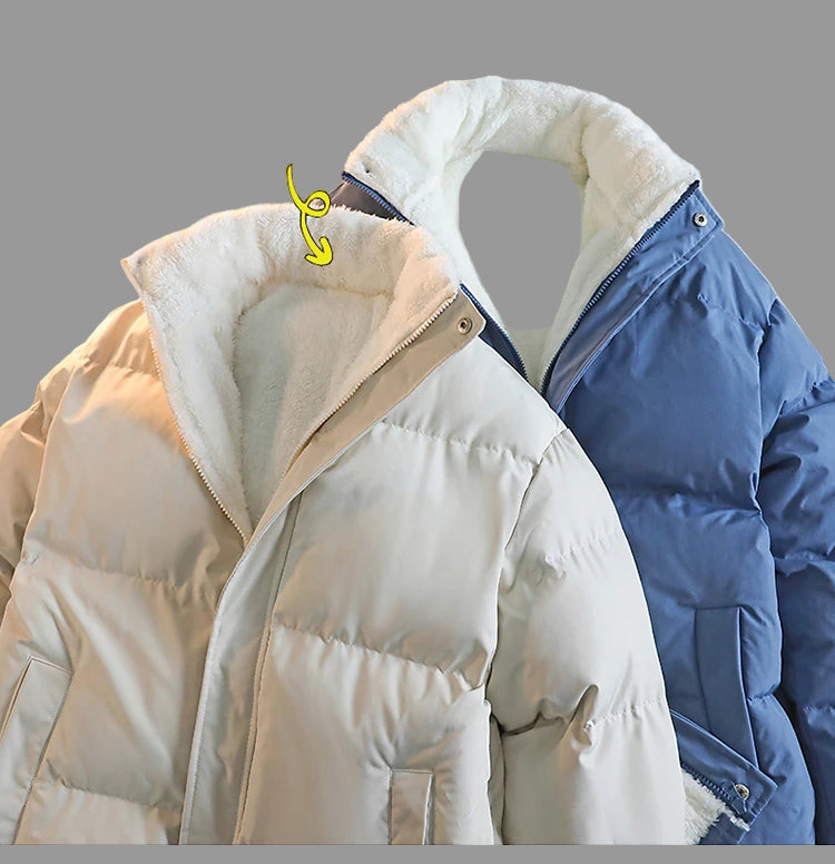 Parka Homme Grand Froid -20°C - Veste Hiver 2025 Doublure Polaire Col Montant