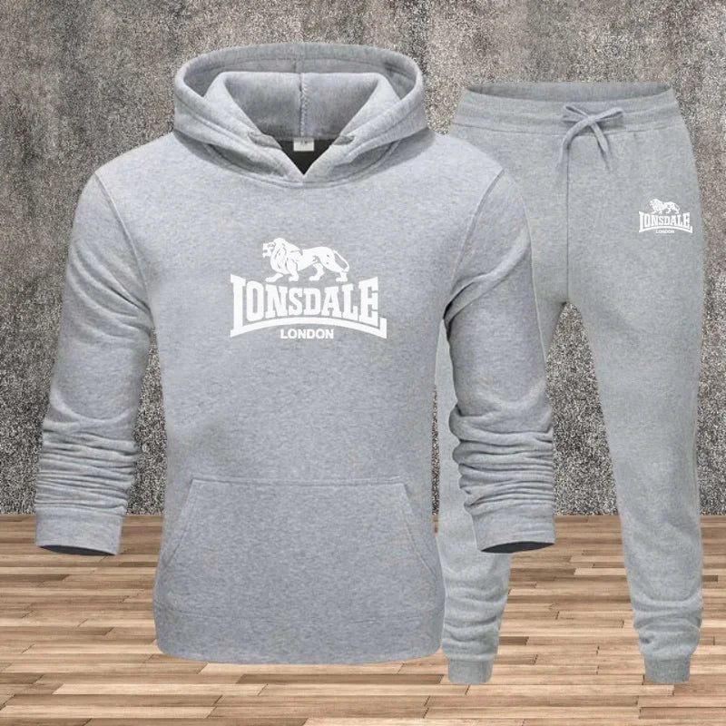 Ensemble Homme Sweat à Capuche et Pantalon - Jogging Urbain Automne Hiver 2025