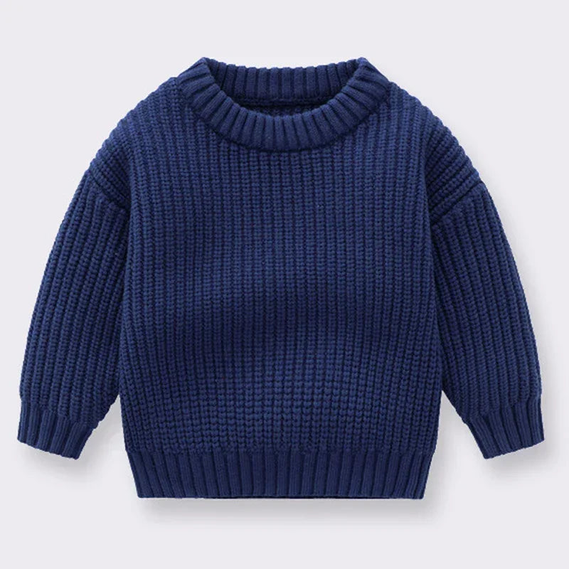 Pull Tricot Bébé Doux & Chaud – Automne/Hiver (0 à 6 ans)