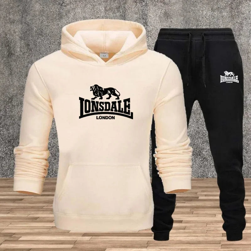 Ensemble Homme Sweat à Capuche et Pantalon - Jogging Urbain Automne Hiver 2025