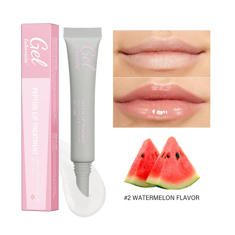 Baume Lèvres Hydratant Peptide – Gel Transparent Réparateur & Repulpant 10ml