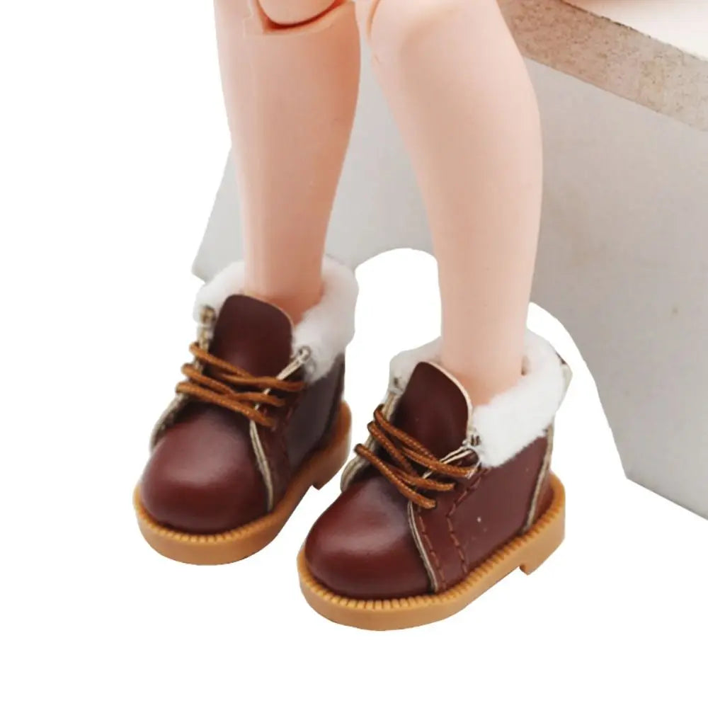 Chaussures Bottines pour Poupées – Bottes d’Hiver 3,2 cm (Accessoires pour Blythe, OB22, OB24, 1/6 BJD)