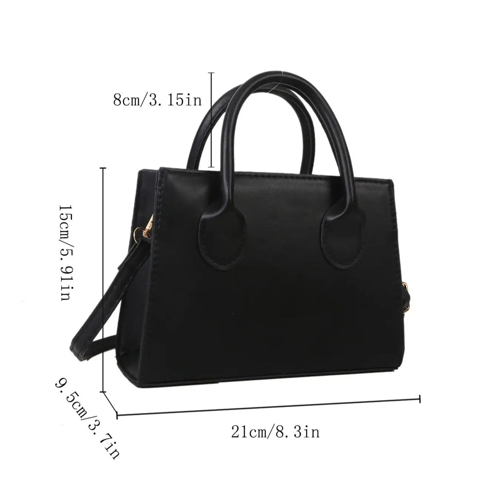 Sac à Main Femme Cuir PU - Bandoulière Crossbody Grande Capacité Voyage