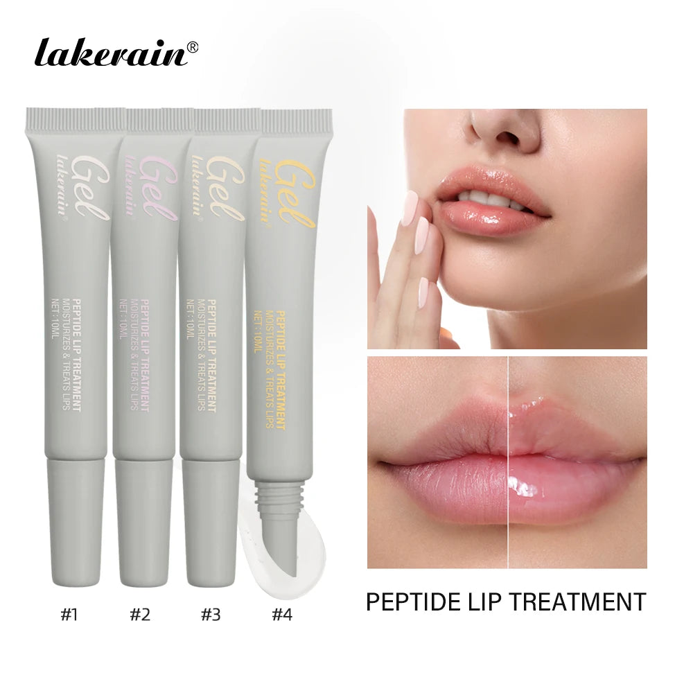 Baume Lèvres Hydratant Peptide – Gel Transparent Réparateur & Repulpant 10ml