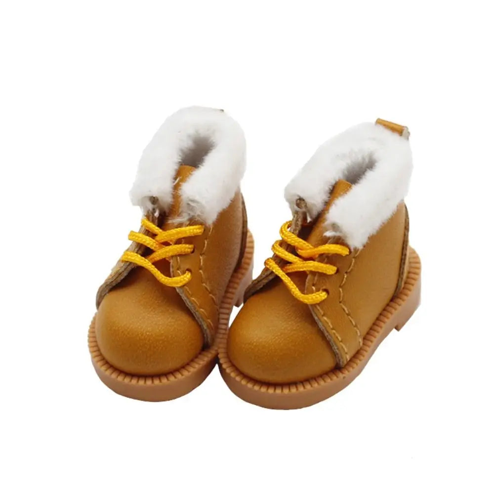 Chaussures Bottines pour Poupées – Bottes d’Hiver 3,2 cm (Accessoires pour Blythe, OB22, OB24, 1/6 BJD)