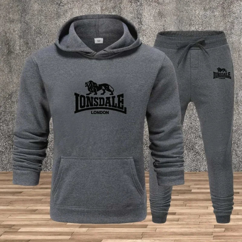 Ensemble Homme Sweat à Capuche et Pantalon - Jogging Urbain Automne Hiver 2025