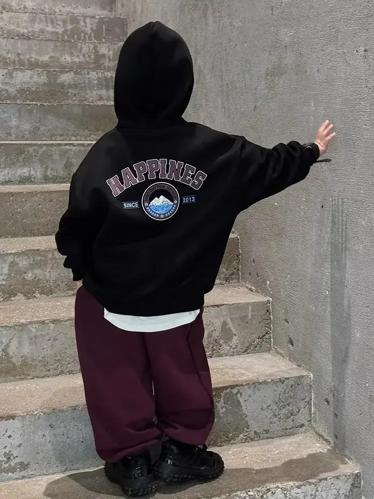 Sweat à Capuche Oversize Enfant – Nouvelle Collection 2025 | Streetwear Garçon & Fille | Chaud, Doux & Tendance
