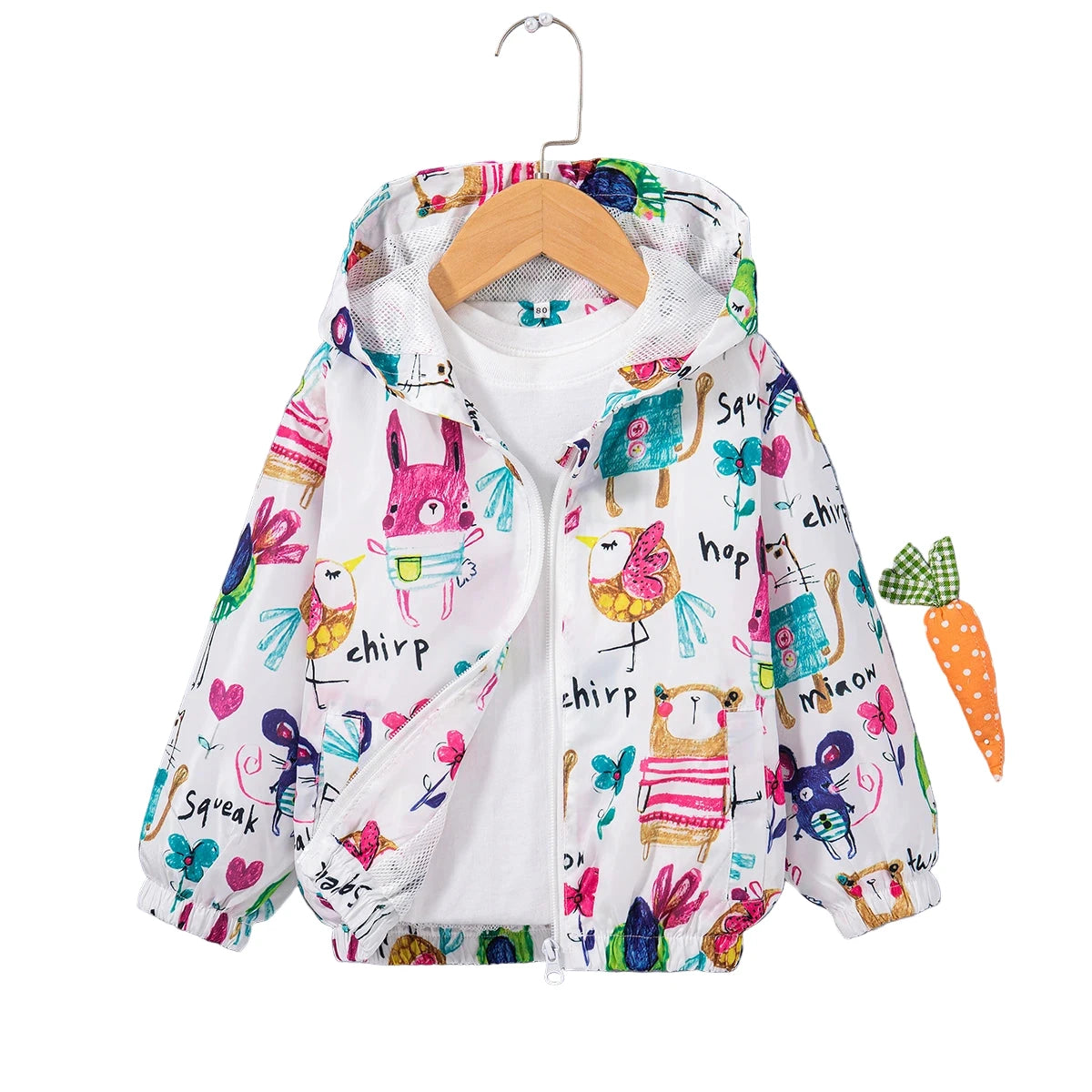 Veste Enfant Dinosaure - Manteau Sport à Capuche Automne