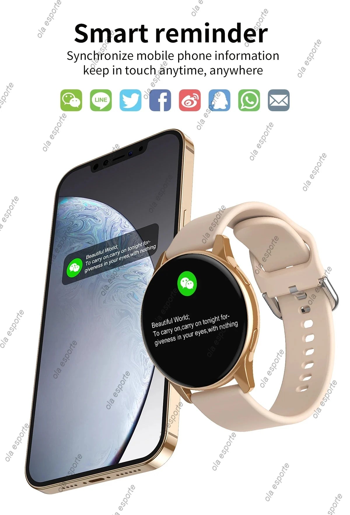 Montre Connectée Pro 1.39 Pouces - Appel Bluetooth, Cadrans Personnalisés, Musique, 6 Moniteurs Santé