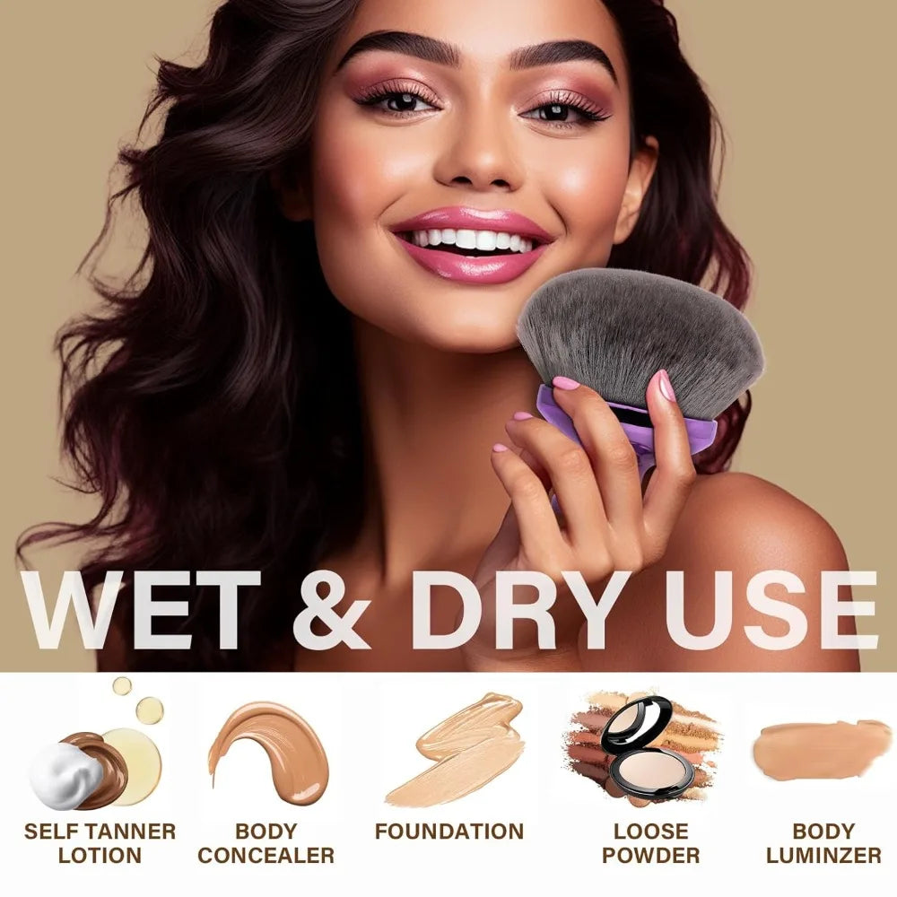 Pinceau Kabuki Extra Large pour Autobronzant - Maquillage Corps et Jambes