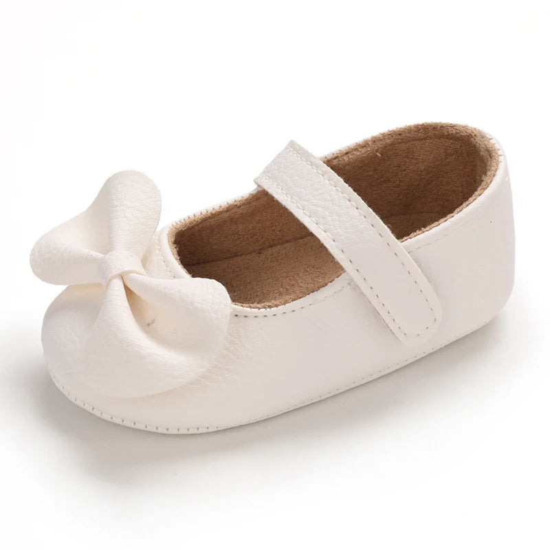 Chaussures Bébé Princesse – Souples & Antidérapantes | 0-18 mois 👶✨