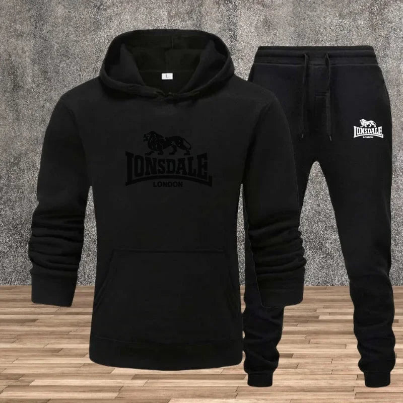 Ensemble Homme Sweat à Capuche et Pantalon - Jogging Urbain Automne Hiver 2025