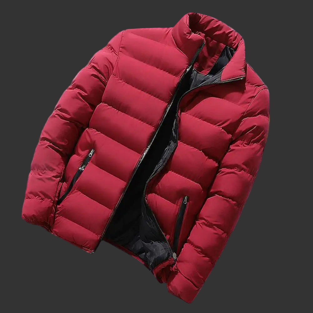 Veste Homme Hiver Matelassée - Coupe-Vent Thermique Outdoor