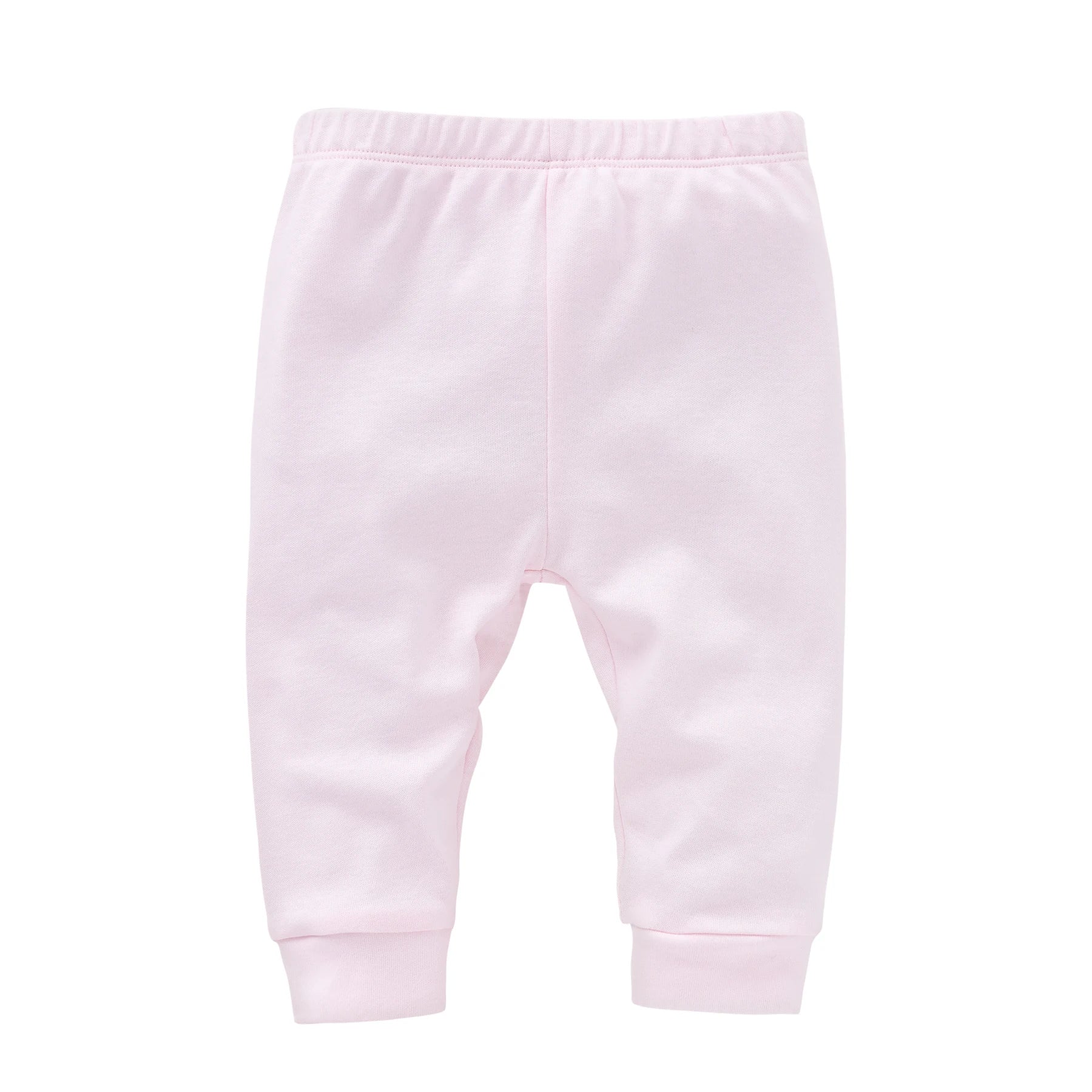 Pantalon Bébé 100% Coton 0-24 Mois - Legging Uni Garçon Fille Couleurs Variées