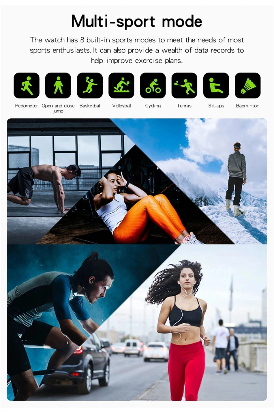 Montre Connectée 2025 Écran 1.83" - Appels Bluetooth Suivi Sport