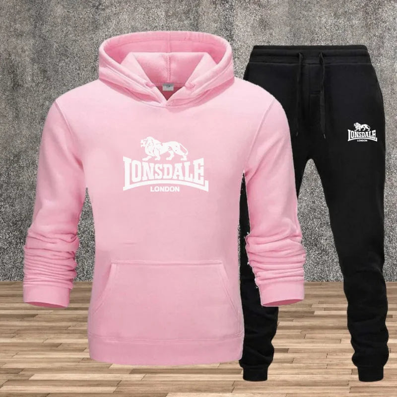 Ensemble Homme Sweat à Capuche et Pantalon - Jogging Urbain Automne Hiver 2025