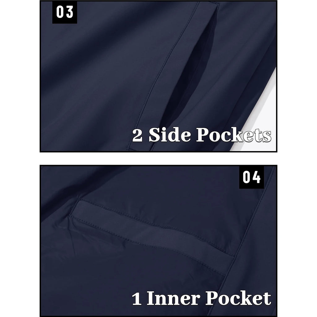 Veste Homme Bomber Légère - Coupe-Vent Imperméable Sport Outdoor