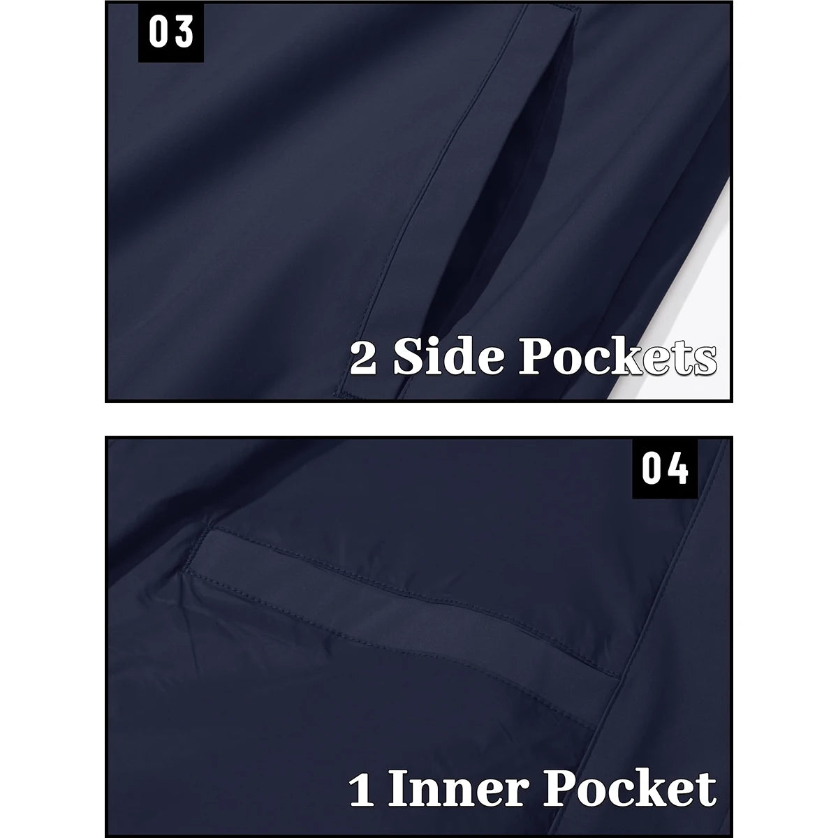 Veste Homme Bomber Légère - Coupe-Vent Imperméable Sport Outdoor